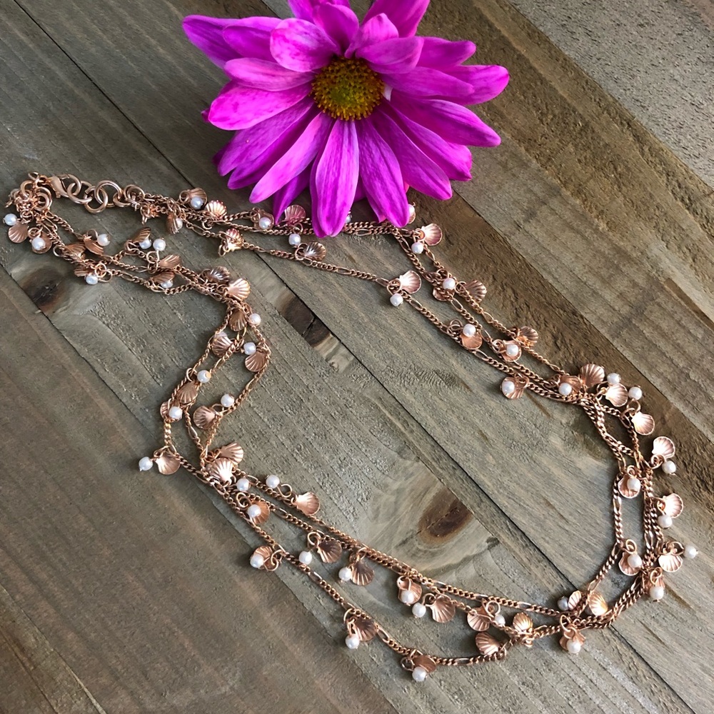 3 Rows Necklace